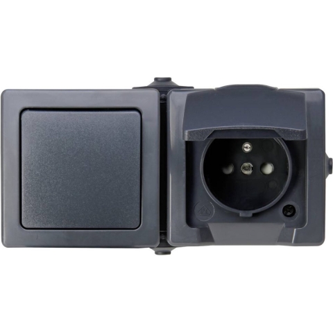 Kopp 134515005 Nautic spatwaterdicht Antraciet 1 stuk(s)