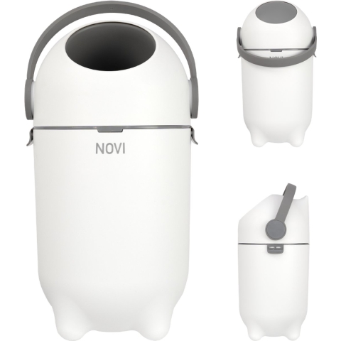 Luieremmer Novi at Home® Nappy Smart White Grey