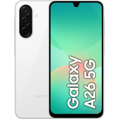 Samsung Galaxy A26 Smartphone 128 GB 17 cm (6.7 inch) Energielabel C (A - G) Wit