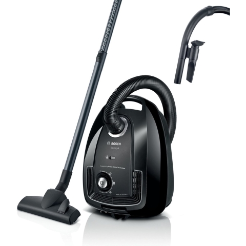 Bosch Serie 4 BGB38BA1 - Cilinderstofzuiger - 600 W 4 l Stofzak HEPA Zwart