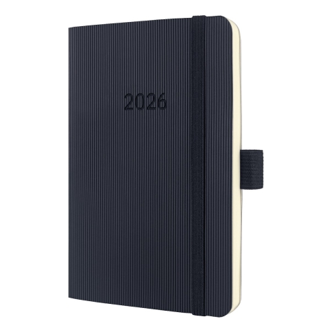 Sigel C2623 Weekkalender Conceptum 2026 Softcover DIN A6 Zwart 1 stuk(s) Aantal paginas: 176