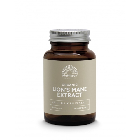 Mattisson HealthStyle Lion&apos;s Mane Extract Capsules