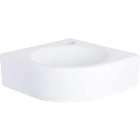 Differnz Cleo Hoekfontein - Keramiek wit - 30 x 30 x 10 cm