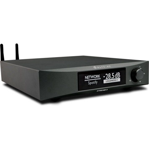NuPrime Audio: Stream-9 Streamer - zwart