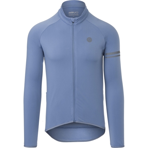 AGU Thermo Fietsshirt Lange Mouwen Essential Heren - Blauw - XL