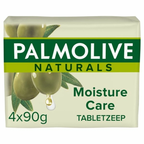 18x Palmolive Tabletzeep Naturals Olijf Melk 4x 90 gr
