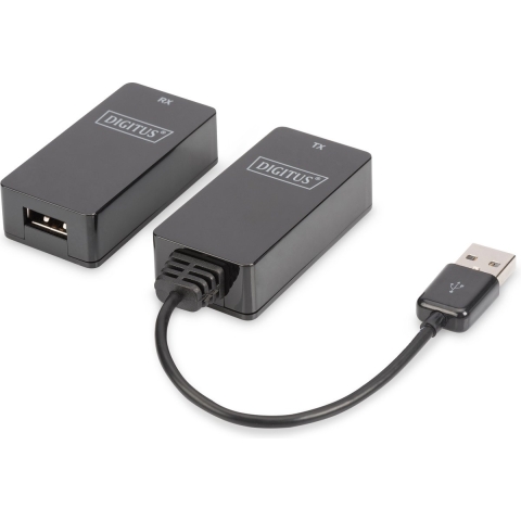 Digitus DA-70139-2 Extender (verlenging) USB-A 1.1 Via netwerkkabel RJ45 45 m