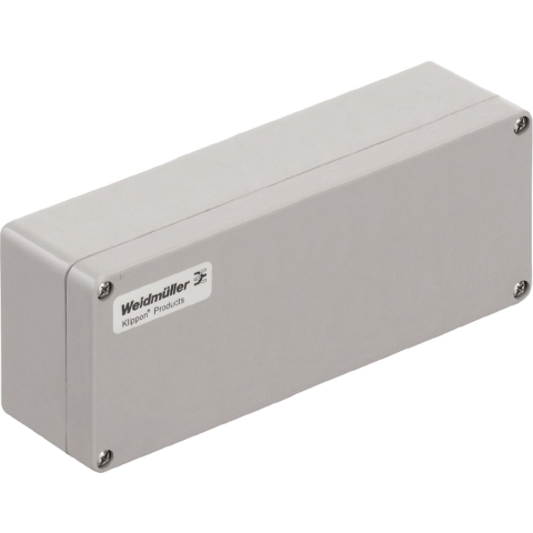 Weidmüller KLIPPON POK 082306 Universele behuizing 230 x 75 x 56 Polyester Zilver-grijs 1 stuk(s)