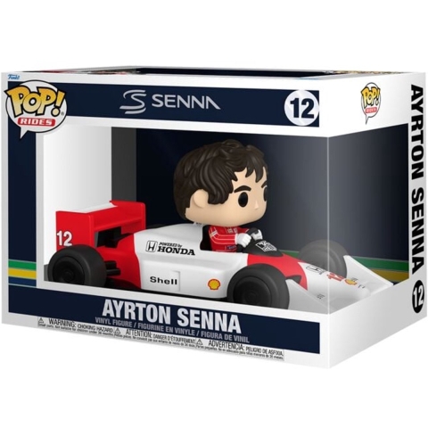 Formula 1 Rides Super Deluxe Funko Pop Vinyl: Ayrton Senna