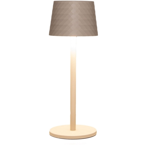 Portable lamp 22,5x8,5 cm mat zand - Annas collection