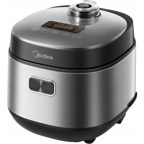 Midea - Rijstkoker - Rice Cooker MB-RC209 - 2 L inhoud - 30 min quick rice - Slow cook - 24 uur uitgestelde start - 12 uur automatisch warmhouden - Vaatwasser bestendigd