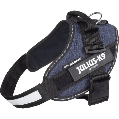 Julius-K9 IDC Powertuig - Hondentuig - M - Maat 0 - Denim