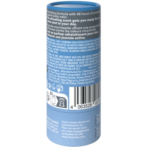 3x Foamie Deodorant Stick Refresh 40 gr