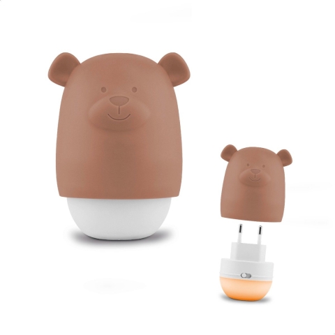ZAZU Nachtlamp Benny de beer Bruin