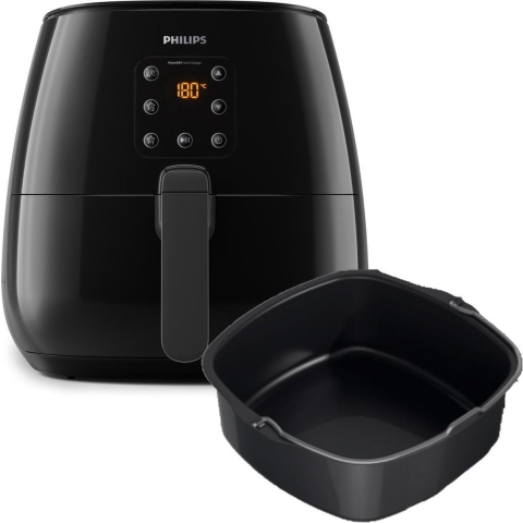Philips Essential Rapid Air-technologie, 1,2 kg, 5 porties, Airfryer XL