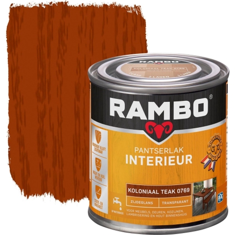 Pantserlak interieur mat 769 0,25l - Rambo