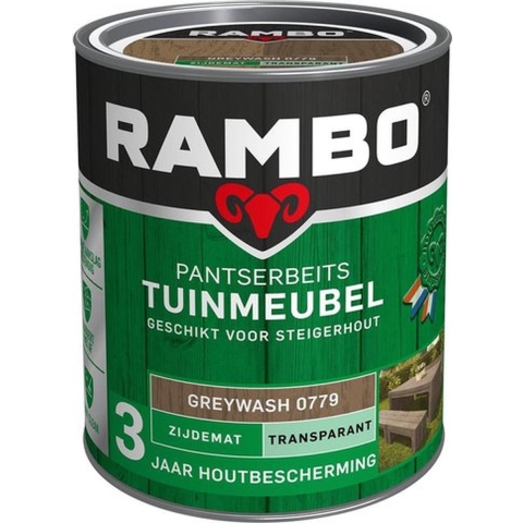 Pantserbeits tuinmeubel mat tr. 0779 0,75l - Rambo