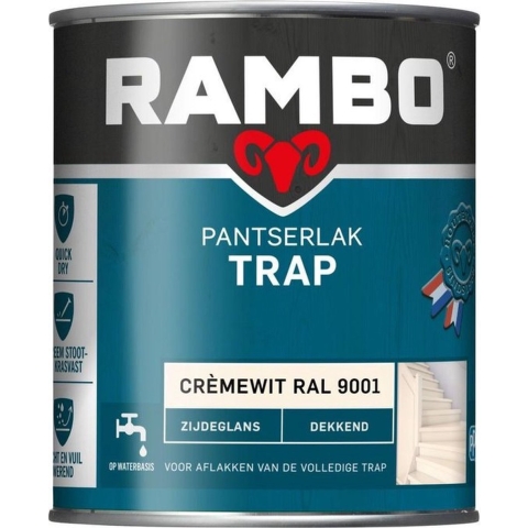 Pantserlak trap dek zg 9001 0,75l - Rambo