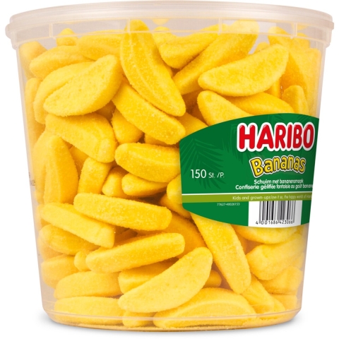 6x Haribo Bananen 150 stuks