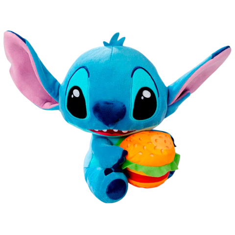 Simba Ue Stitch Hamburger 25 Cm Knuffel