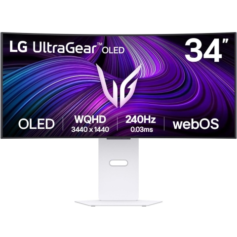 LG Ultragear 34GX900A-B Wide Quad HD 240Hz Curved OLED gaming monitor