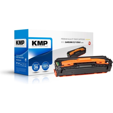 KMP Toner vervangt Samsung CLT-C504S Compatibel Cyaan 1800 bladzijden SA-T58 3511,0003