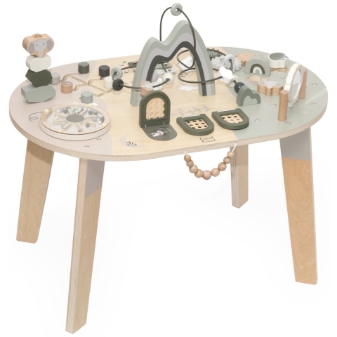 Activiteitentafel Label Label Olive Green