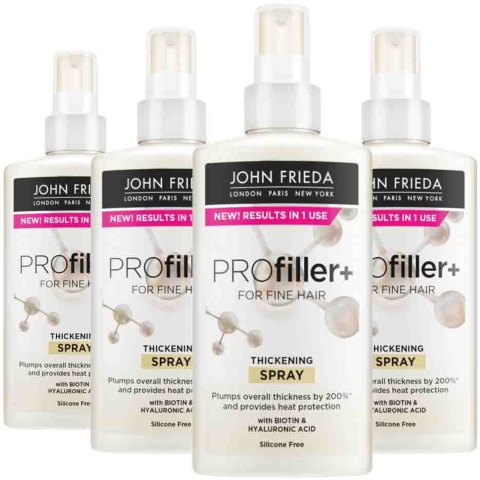 4x John Frieda PROfiller+ Thickening Spray 150 ml
