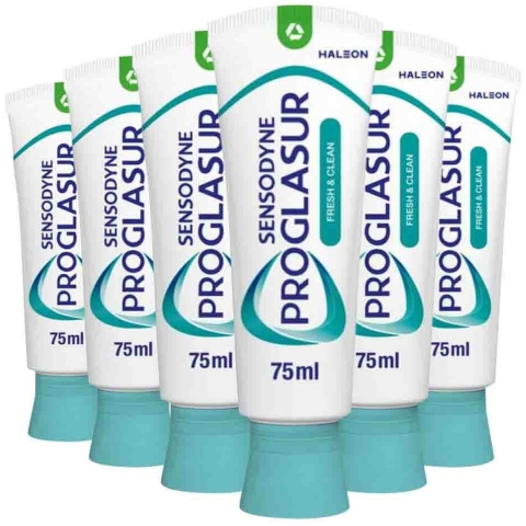 6x Sensodyne Tandpasta ProGlasur Multi-Action Fresh&Clean 75 ml