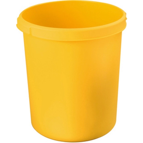 HAN KLASSIK 1834-15 Prullenbak 30 l (Ø x h) 303 mm x 410 mm Geel 1 stuk(s)