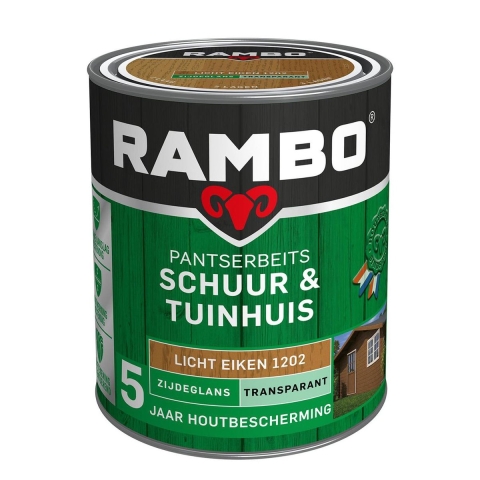 Pantserbeits schuur en tuinhuis zg tr. 1202 0,75l - Rambo