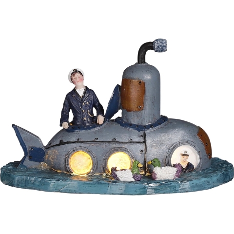 Submarine battery operated - l16xb8xh10cm - Luville
