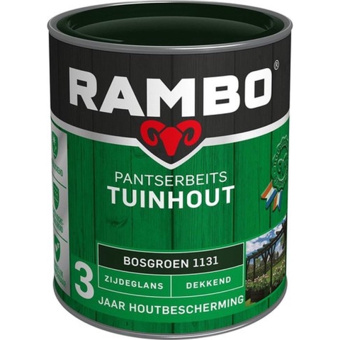 Pantserbeits tuinhout zg dek 1131 0,75l - Rambo