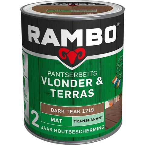 Pantserbeits vlonder en terras mat tr. 1219 1l - Rambo