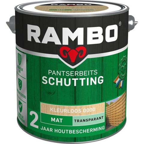 Pantserbeits sch mat tr. 0000 2,5l - Rambo