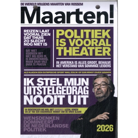 Maarten! Scheurkalender 2026 (Kalender)