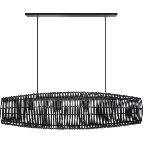 ETH Cocoon - Hanglamp - 30 X 200 Cm - Zwart