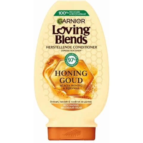 3x Garnier Loving Blends Honing Goud Conditioner 250 ml