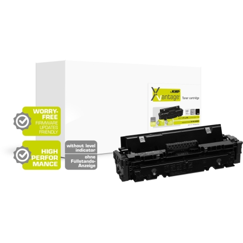 KMP Toner vervangt HP 415X (W2030X) Compatibel Zwart 7500 bladzijden H-T257XO 2554,3080