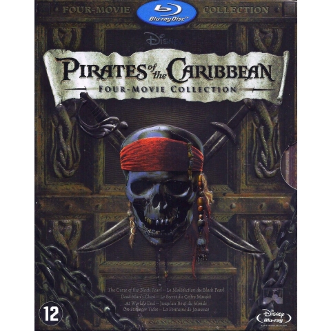 Pirates of the Caribbean 1-4 Box Set