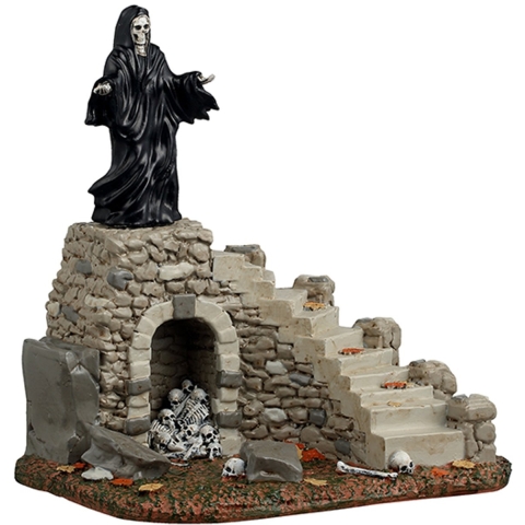 Halloweenminiatuur Spooky Staircase 10x15x13 cm 2st - Lemax
