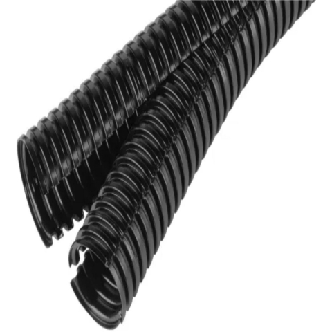 Fränkische Rohrwerke 38402000 Co-flex PP-UV 20 sw Beschermslang (ribbelslang) Zwart 19.2 mm 50 m