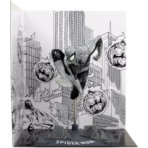 McFarlane Marvel PVC Statue 1/10 Spider-Man (Line Art)