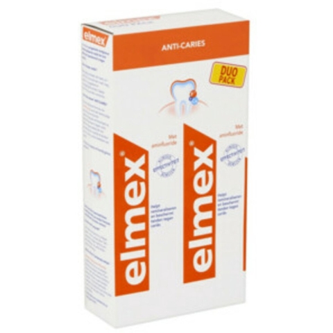 3x Elmex Tandpasta Anti-Cariës Duopack 2x 75 ml