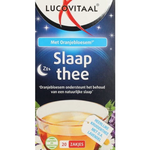 3x Lucovitaal Slaap Thee Vegan 20 stuks