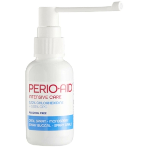 2x PerioAid Mondspray Intensive Care 0.12% CHX 50 ml