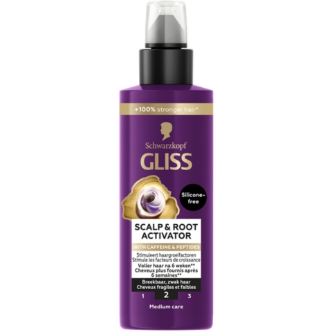 3x Gliss Hoofdhuid Serum Full Hair Wonder 100 ml
