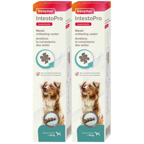 2x Beaphar IntestoPro Pasta Hond vanaf 15 kg 20 ml