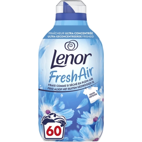 Lenor Wasverzachter Fresh Air Ochtendfris 60 Wasbeurten 840 ml