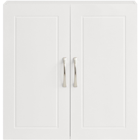 SoBuy FRG231-W - Badkamerkast Hangend - 2 Deuren - 60x60x30cm - Wit